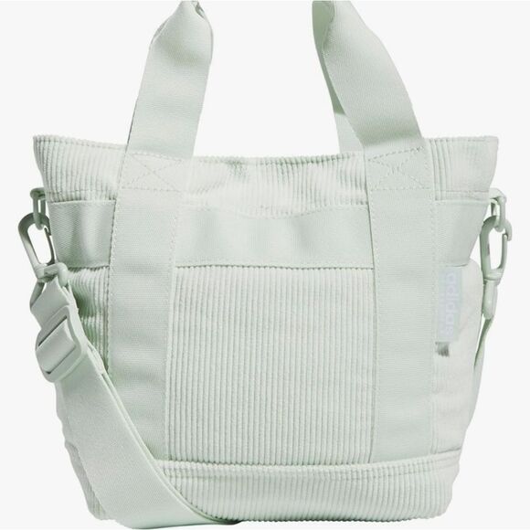 Adidas Corduroy Mini Tote Bag- Linen Green - Picture 2 of 11